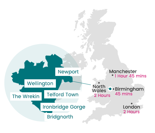 Ilustration of the borough map