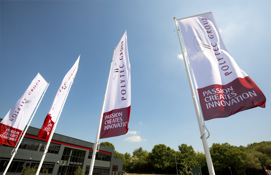 Image of Polytec group banners