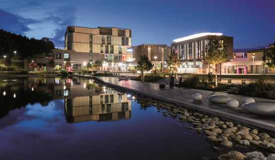 Image of Southwater at night